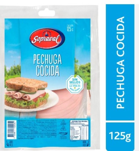 pechuga cocida 125